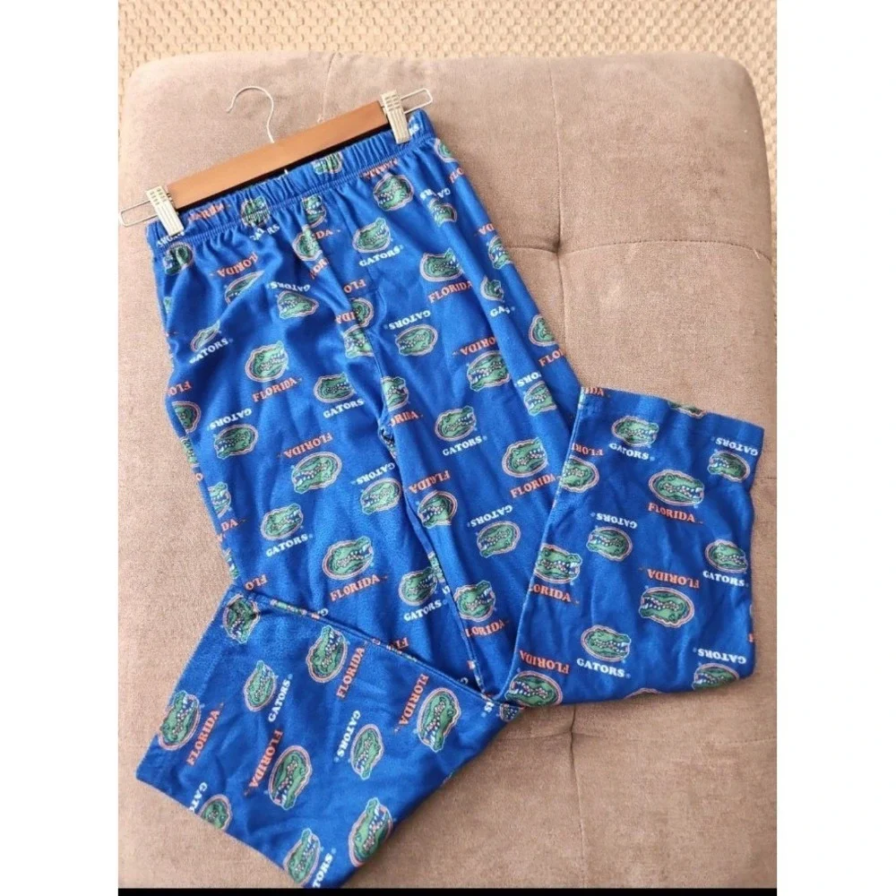 Gen2 Florida Gators Youth Medium 10/12 Blue Pajama Pants Lounge Sleepwear NCAA